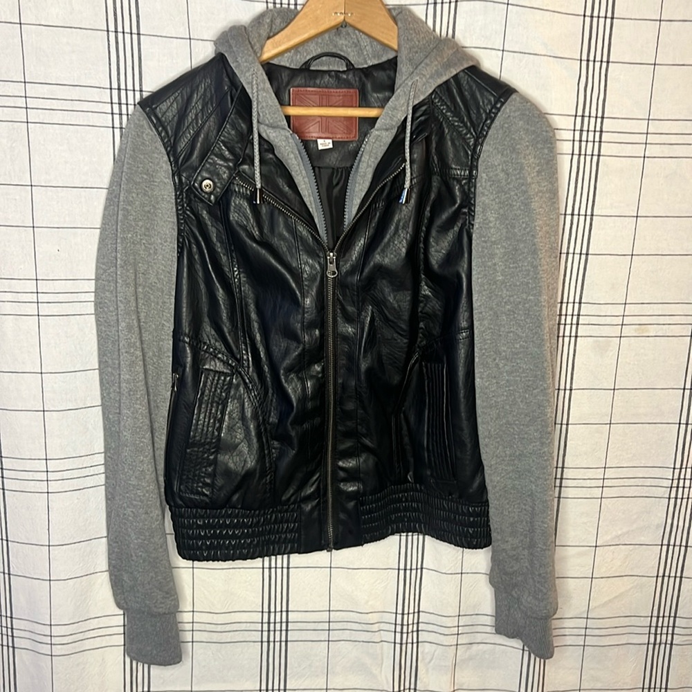 Faux Leather Jacket